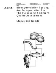 Bioaccumulation Testing And Interpretation For The Purpose Of ...