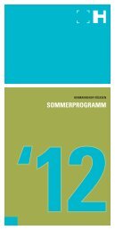 sommerProGramm - Kunst und Begegnung Hermannshof e.V.