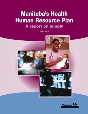 Manitoba's Health Human Resource Plan - Government of Manitoba