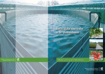 Recirculatie van water in de tuinbouw - PCS