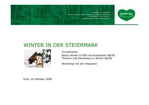 Pressetext (PDF) - Presse - Steiermark
