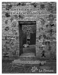 34 no. 4 - American Rock Art Research Association