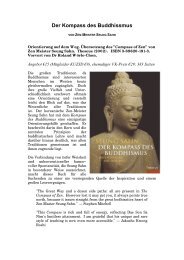Der Kompass des Buddhismus - Kwan Um School of Zen Europe