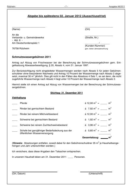 Ostern - Pfingsten - Sommerferien 2012 - Verbandsgemeinde ...