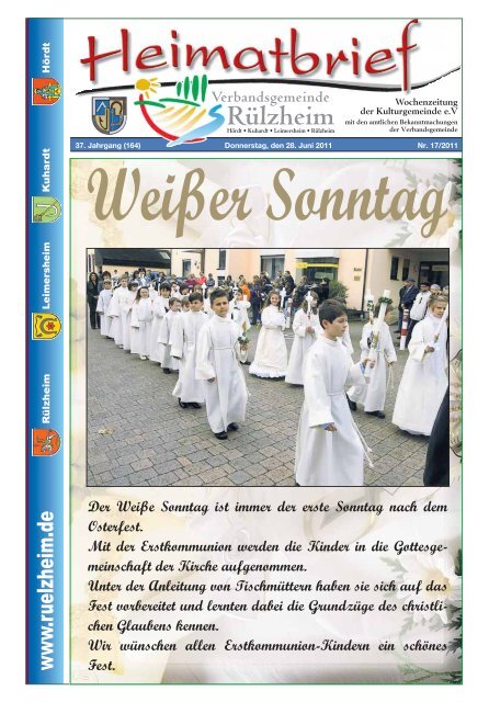 0 63 47/9 72 08-0 - Verbandsgemeinde Rülzheim