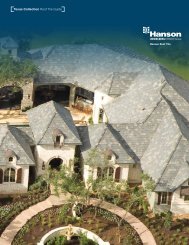 Texas Collection Roof Tile Guide - Hanson Roof Tile