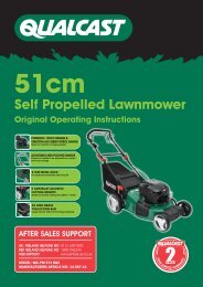 51cm Self Propelled Lawnmower Original Operating ... - Einhell