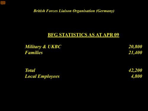 BFLO(G) Facts and Figures, Anglo-German Impact - British Forces ...