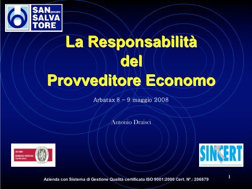 Antonio Draisci - 9 Maggio - fareonline.it