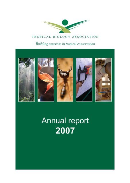 Annual report - Tropical Biology Association