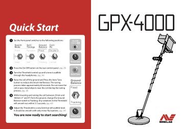 Instruction Manual GPX-4000 - Minelab