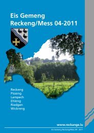 Eis Gemeng Reckeng/Mess 04-2011 - Reckange