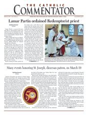 March 9 - The Catholic Commentator