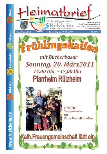 Sommerferienwoche - Verbandsgemeinde Rülzheim