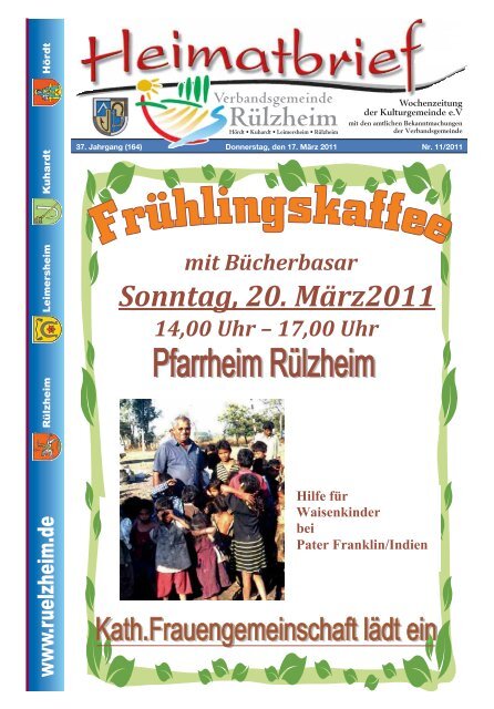 Sommerferienwoche - Verbandsgemeinde Rülzheim