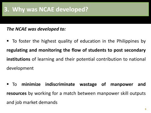 NCAE - DepEd Naga City