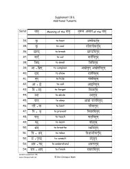 Additional Tumants - Shri Chitrapur Math