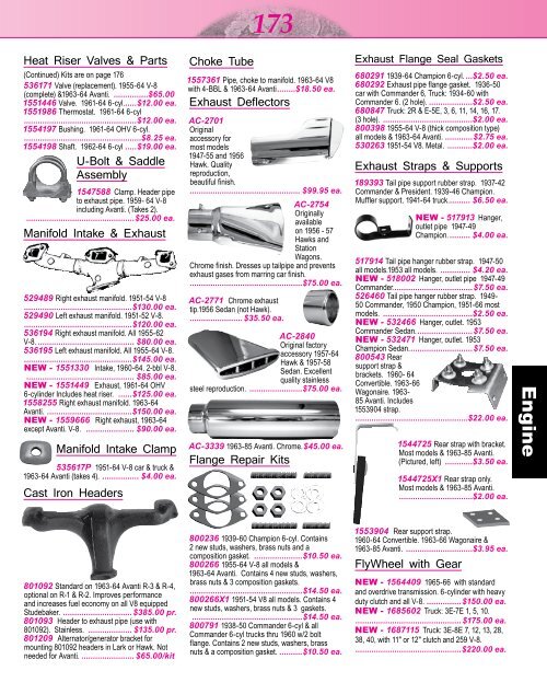 Charts 1968 International