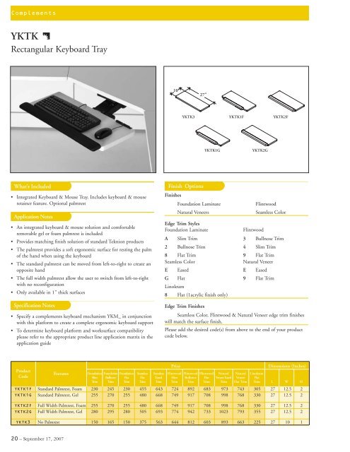 complements - The Office Furniture Group.