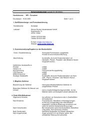 Sicherheitsdatenblatt - Werner Rumler Industriebedarf GmbH