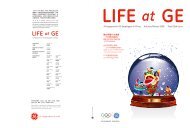 A Magazine for GE Employees in China Autumn/Winter 2008 Total ...