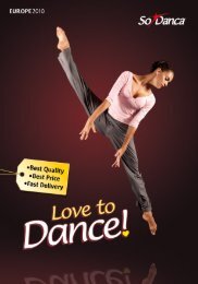 So Danca Love To Dance Catalog - Rumpf Handels GmbH