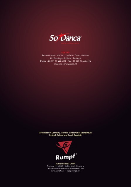 So Danca Love To Dance Catalog - Rumpf Handels GmbH