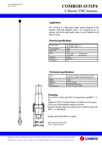 COMROD AV51P4