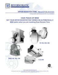 Dryer Booster Fans.cdr - Reversomatic