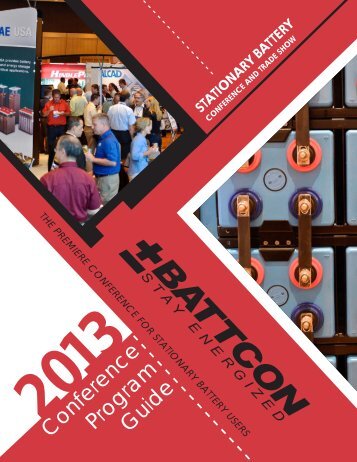 Conference Program Guide (2013) - Battcon International Battery ...