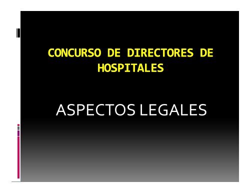 ASPECTOS LEGALES - FEPAS