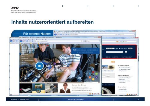 VorÃ¼berlegungen zum Relaunch der ETH-Websites - ITEK