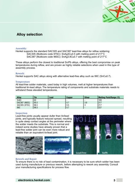 Go Lead-Free Materials Guide - Loctite