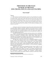 The Translation Of Verga S Idiomatic Language The Translation Of Verga S Idiomatic Language