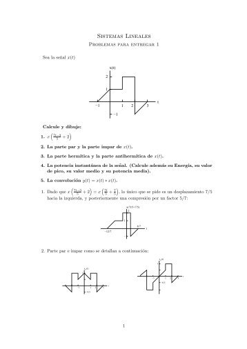 Soluciones al problema 1