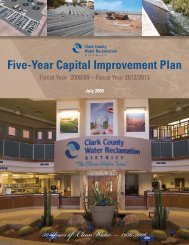 Five-Year Capital Improvement Plan - Clark County Water ...