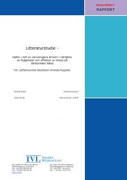 Litteraturstudie - - Swedavia
