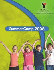Summer Camp 2008 - the YMCA of Northeast Avalon