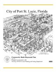 CRA Master Plan - City of Port St. Lucie