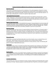 Lakeland Highlands Middle School Elective Course Descriptions