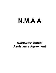 Northwest Mutual Assistance Agreement