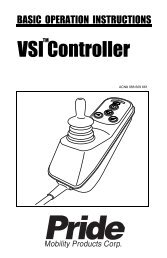 VSI Controller - Pride Mobility Products