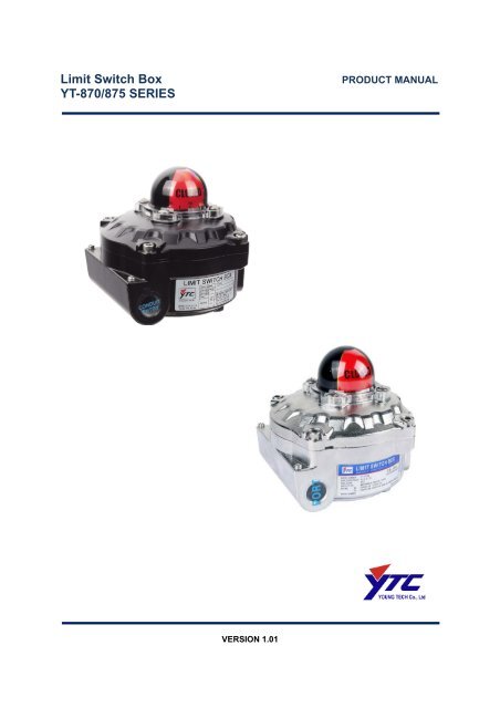 Limit Switch Box YT-870/875 SERIES - YTC FRANCE