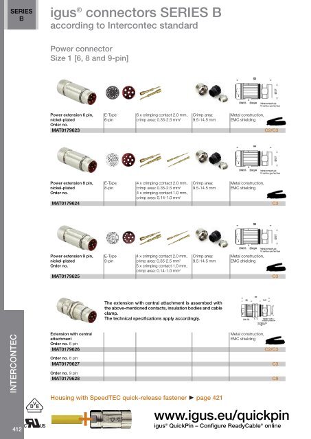 Chainflex cables