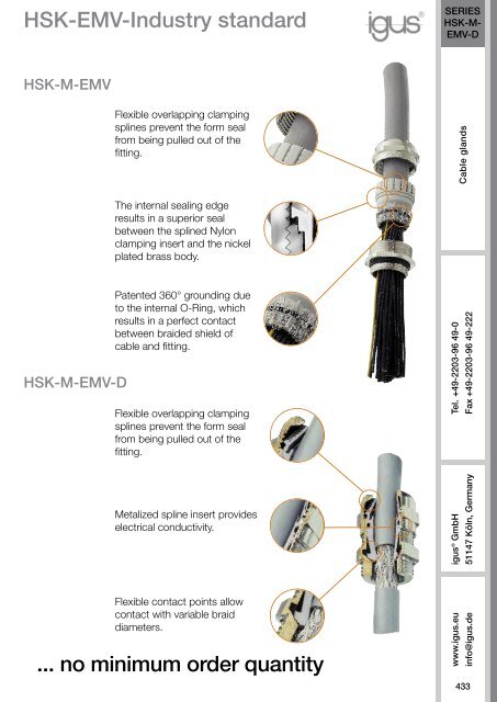 Chainflex cables