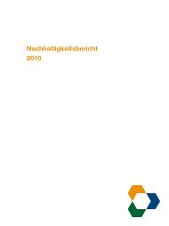 Nachhaltigkeitsbericht 2010