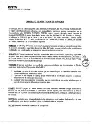 CONTRATO DE PRESTACION DE SERVICIOS - CNTV