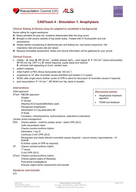 Dental Treatment - Sudden Cardiac Arrest UK