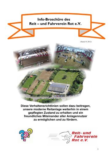 als PDF Datei zum herunterladen - Reit- und Fahrverein Rot eV.