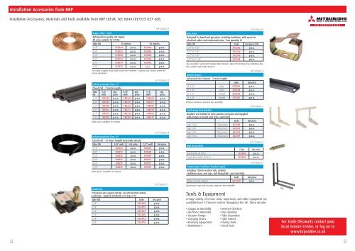 2011 Price List - EUR - Mitsubishi Heavy Industries Ltd.